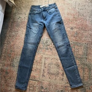 Classic Blue Straight Leg Jeans